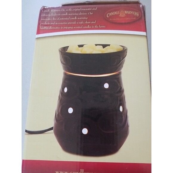 CANDLE WARMERS Etc. ILLUMINATION FRAGRANCE Espresso Embossed - Picture 1 of 3